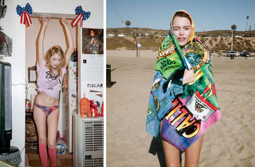 STUSSY WOMEN’S SPRING 2013 COLLECTION BY VALERIE PHILLIPS