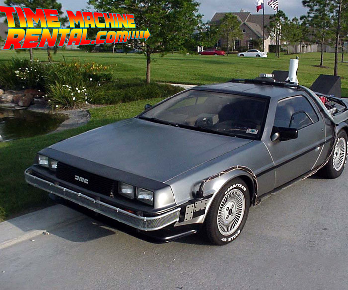 DeLorean Time Machine Rental